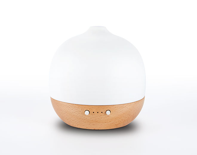 Mila-Wooden Base Portable Electric Ultrasonic Art Diffuser