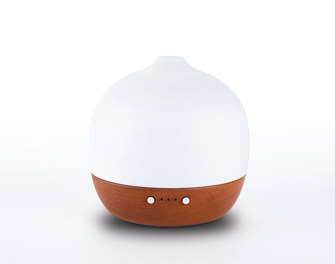 Mila-Wooden Base Portable Electric Ultrasonic Art Diffuser
