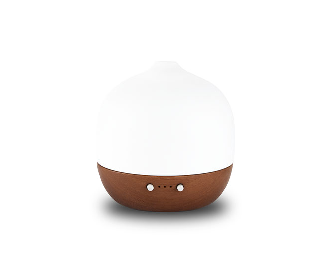 Mila-Wooden Base Portable Electric Ultrasonic Art Diffuser
