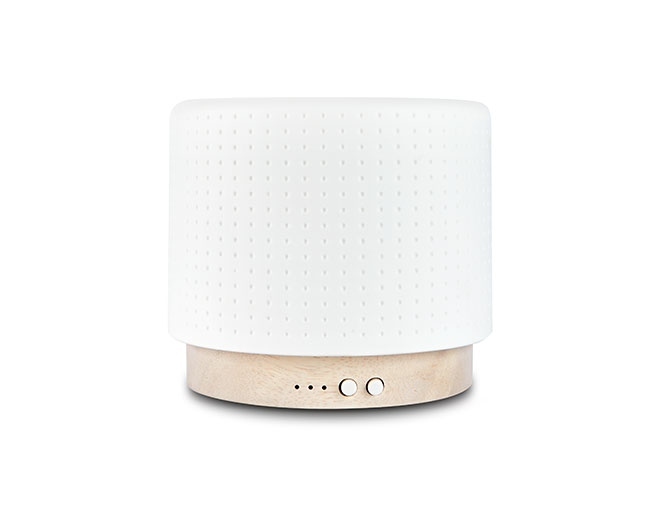 M5RTD Buba-Color Luxury Art Metal Ultrasonic Diffuser With Light