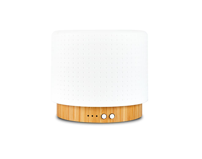 M5ZTD Buba-Color Luxury Art Metal Ultrasonic Diffuser With Light