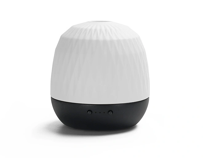 Luca-ECO Friendly Bamboo Base Ultrasonic Diffuser With Warm Yellow Light