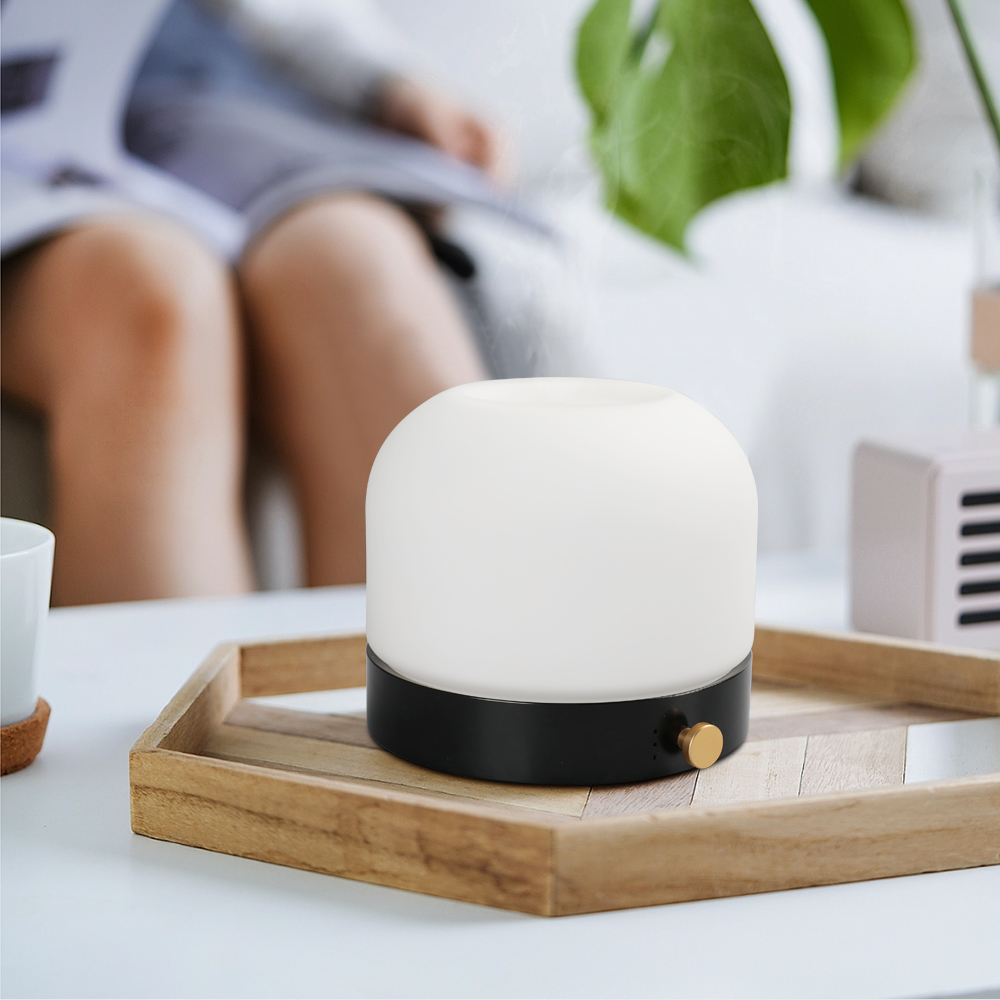 Norman-Aluminum Base Glass Electric Ultrasonic Water Diffuser